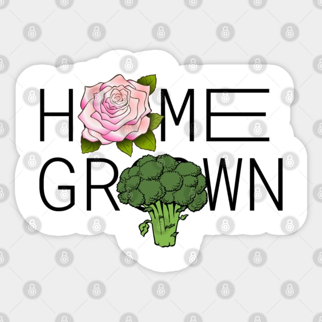 Home Grown, Plant Lady, Vegetable, Farmer, Farm, Nature, Grocer Sticker by Style Conscious